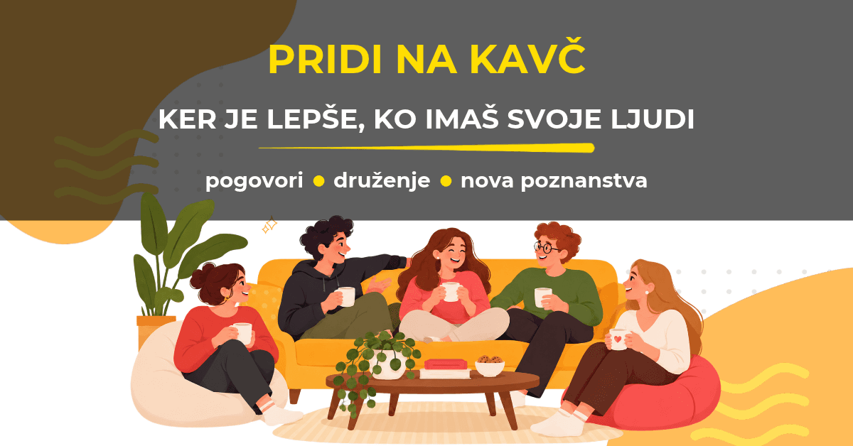Pridi na kavč – pogovori, druženje, nova poznanstva